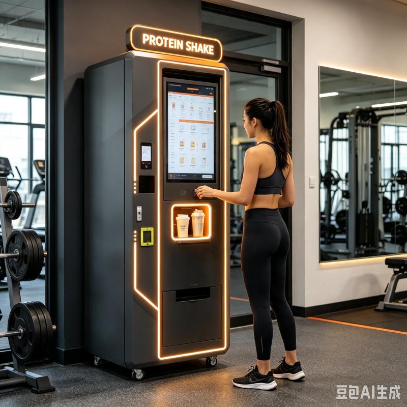 Nutrition Fitness Center - Máquina de Venda Automática de Shake