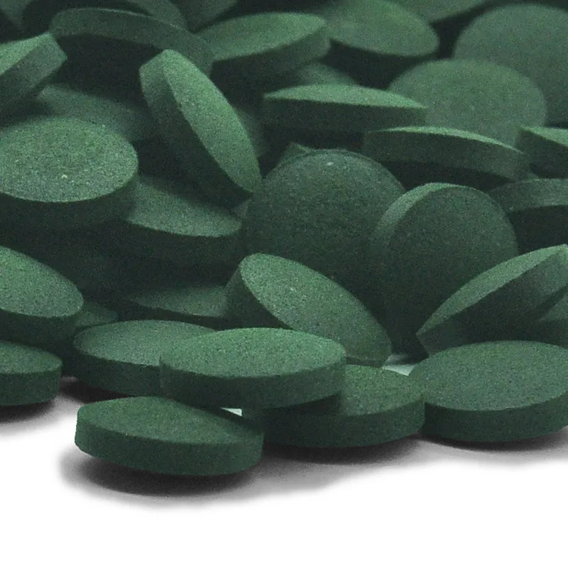 100/200/300/500 peças comprimi - Spirulina Tablet Organic avaliação e preço