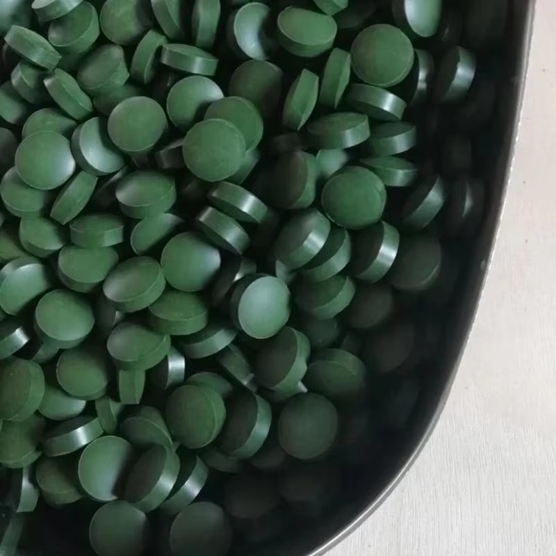 100/500/1000 peças comprimidos - Spirulina Tablet Organic avaliação e preço