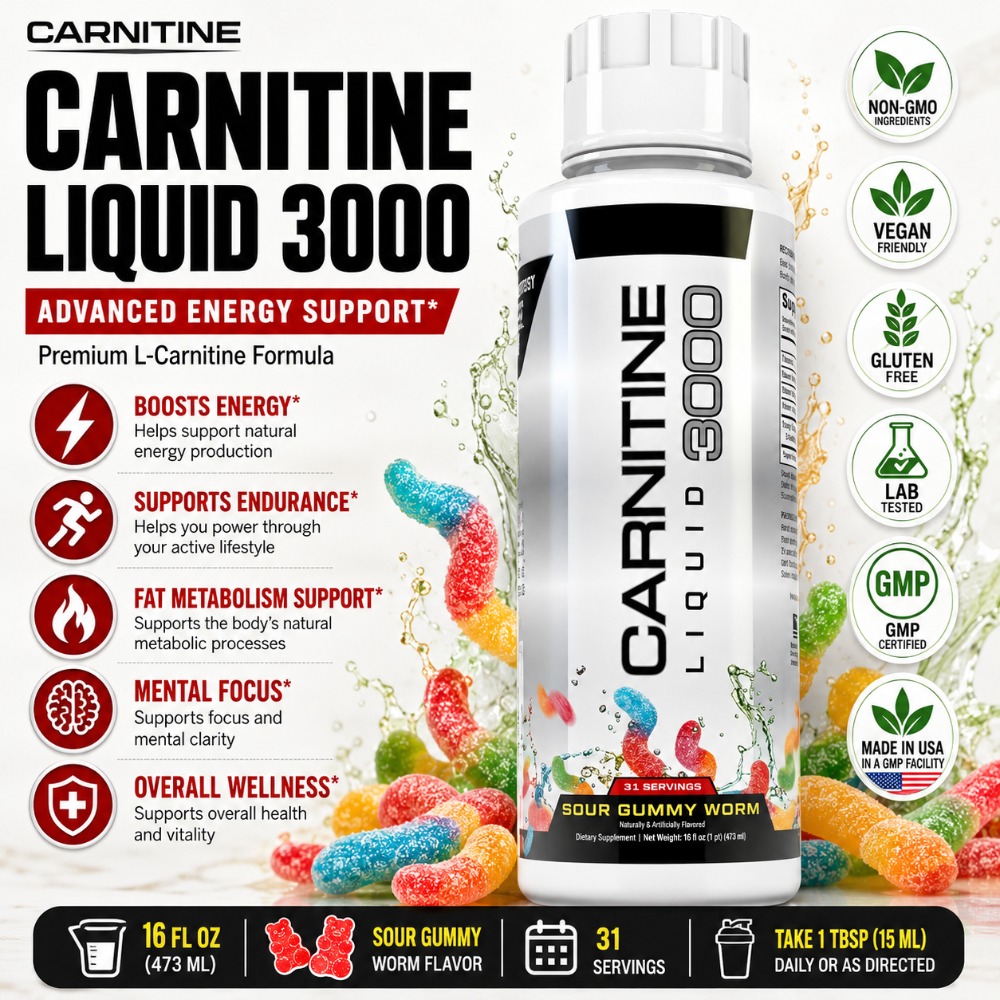 L-Carnitina Líquida 3000mg Sab - L-Carnitine Liquid avaliação e preço