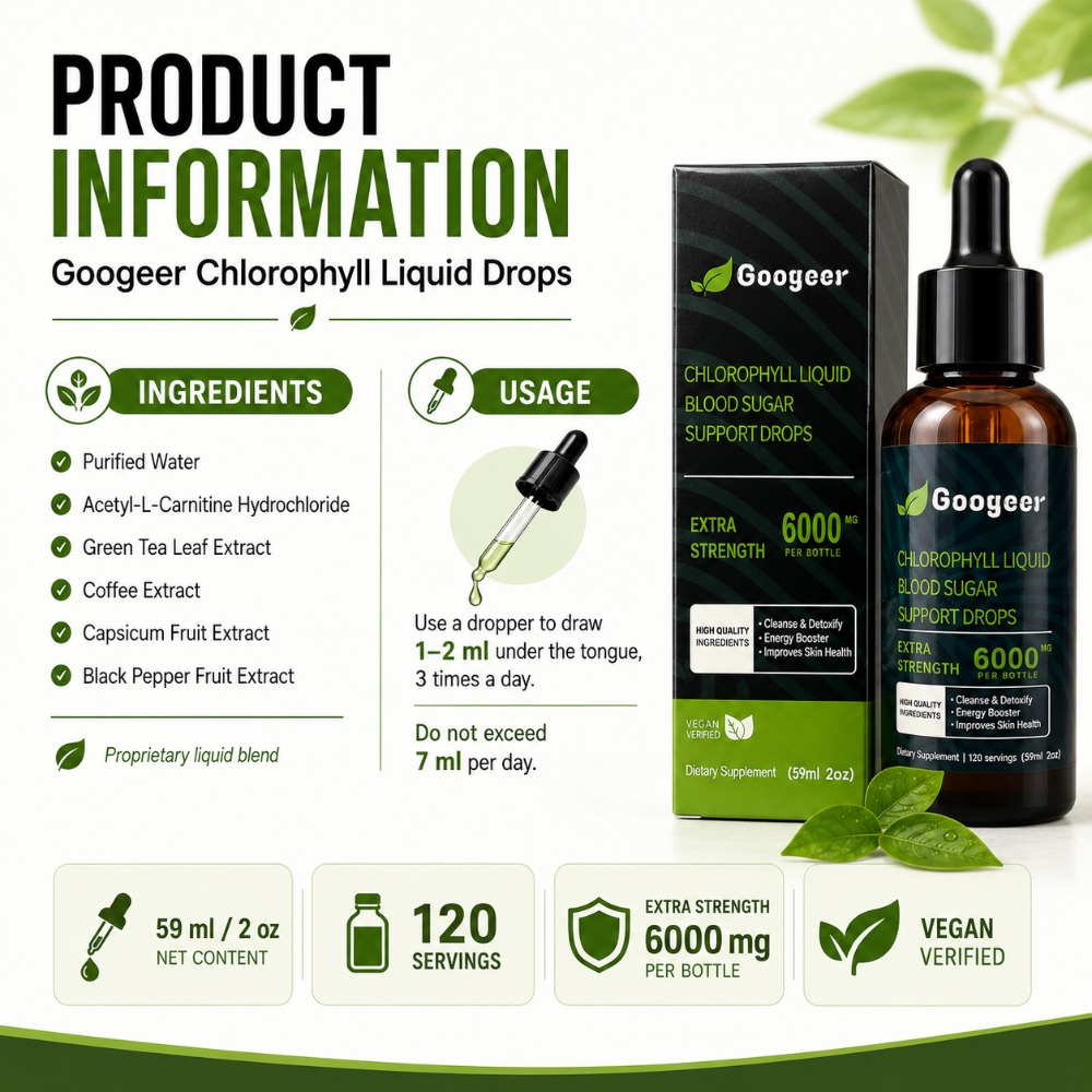 Googeer Gotas Líquidas de Clor - L-Carnitine Liquid avaliação e preço